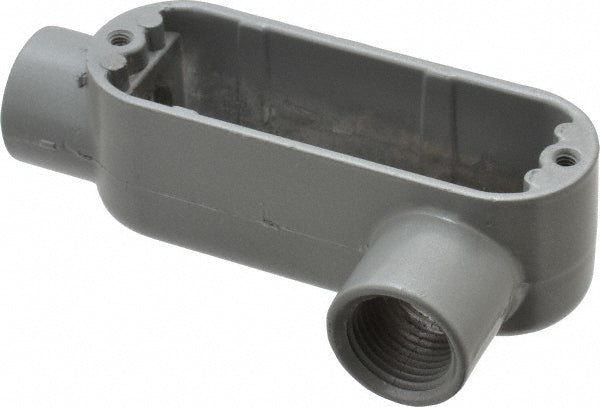 Hubbell Killark OLL-1 Form 85, LL Body, 1/2" Trade, IMC, Rigid Aluminum Conduit Body