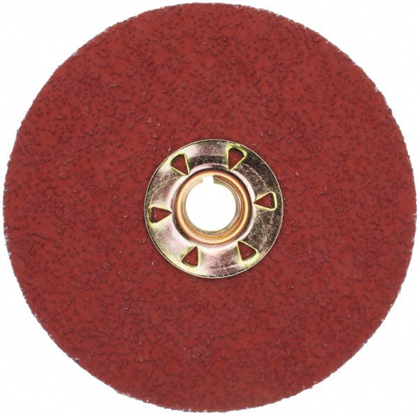 3M 7000144096 Fiber Disc: 4-1/2" Disc Dia, 5/8-11 Hole, Quick Change TN, 36 Grit, Premium Ceramic Alumina (Pack of 25)