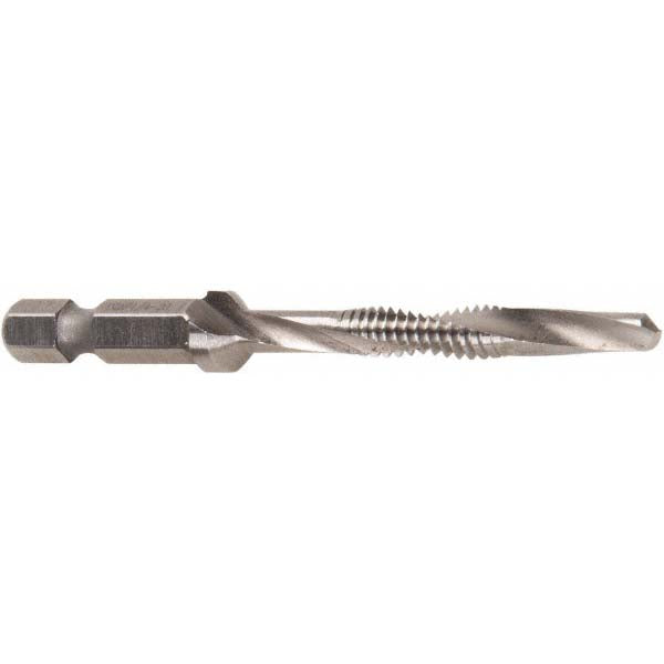 Greenlee LDTAP8-32 #8-32 to #8-32, 3" Overall Length, 2" Drill Length, High Speed Steel Combination Drill and Tap Set