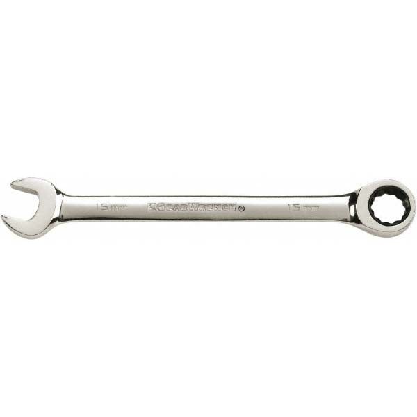 GEARWRENCH 9146D Combination Wrench: 46.00 mm Head Size, 15 deg Offset