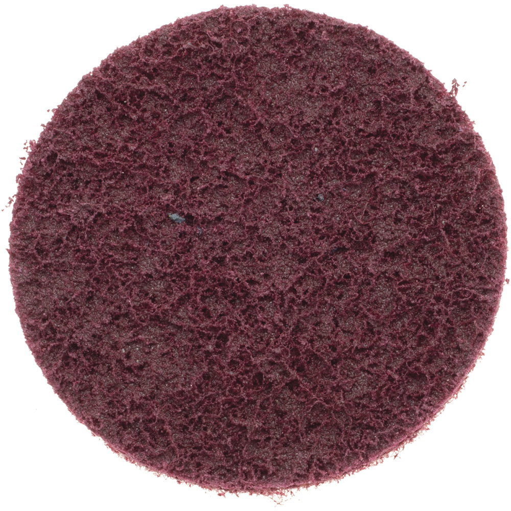 Norton 66623335430 Quick-Change Disc: Type R, 3" Dia, Aluminum Oxide, Non-Woven