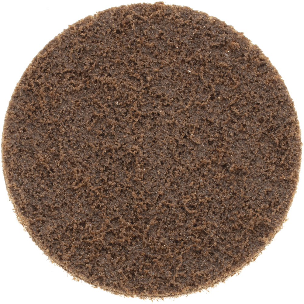 Norton 66623335416 Quick-Change Disc: Type S, 3" Dia, Aluminum Oxide, Non-Woven