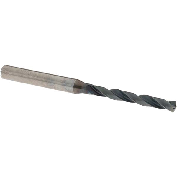 OSG HP255-1732 Jobber Length Drill Bit: 4.40 mm (0.1732) Dia, 140 deg, Solid Carbide