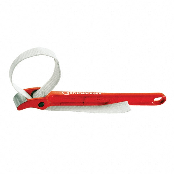 Rothenberger 70241 Chain & Strap Wrench: 12" Max Pipe, 12" Chain Length
