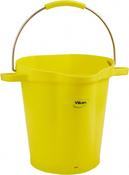 Vikan 56926 Hygiene Bucket, 5.28 Gallon(s), Yellow