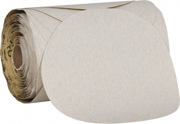 3M 7100075205 6" Dia PSA Disc Roll: 180 Grit, Premium Ceramic Alumina