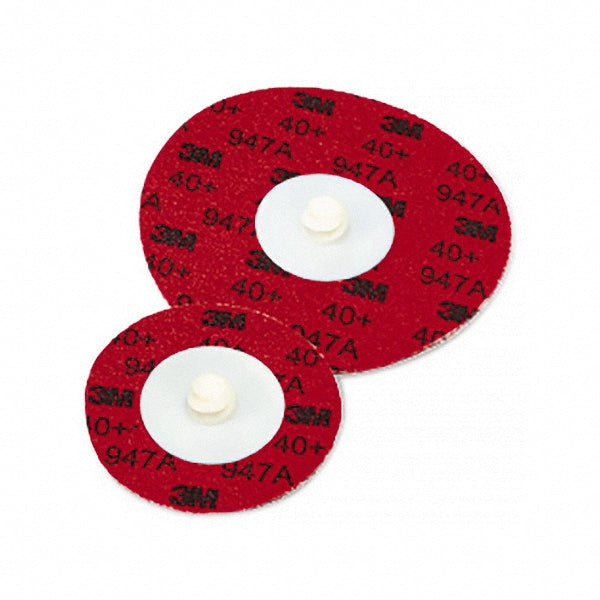 3M 7100077039 Quick-Change Disc: Roloc TR, 2" Dia, 40 Grit, Premium Ceramic Alumina, Coated