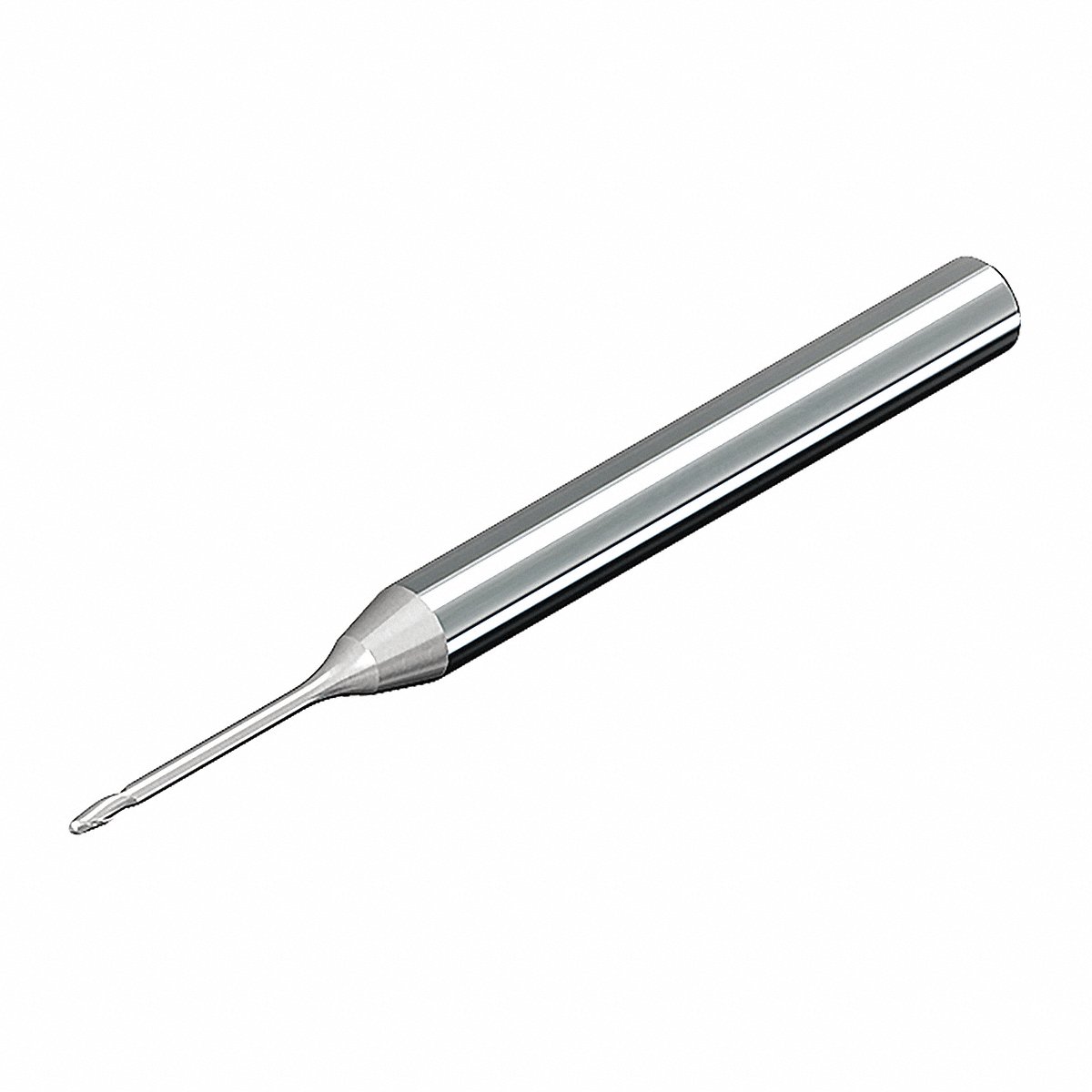 Micro 100 Ball End Mill Single End 0.0780″ Carbide (BEF-078-400)