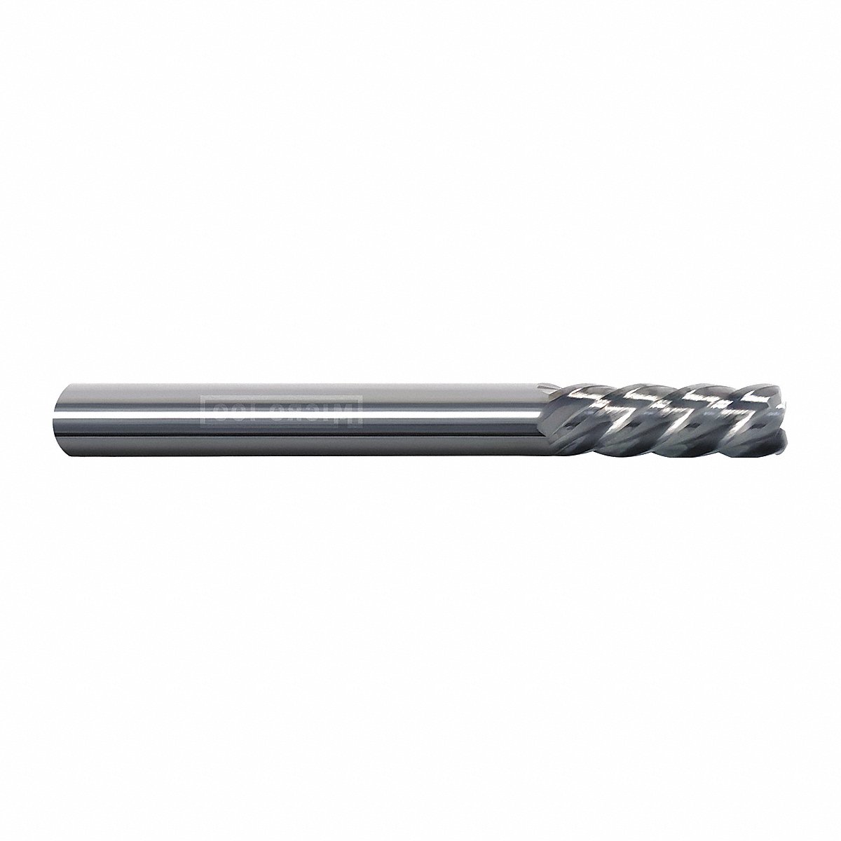 Micro 100 Square End Mill Single End Carb 1/4 (VHM-250-5)