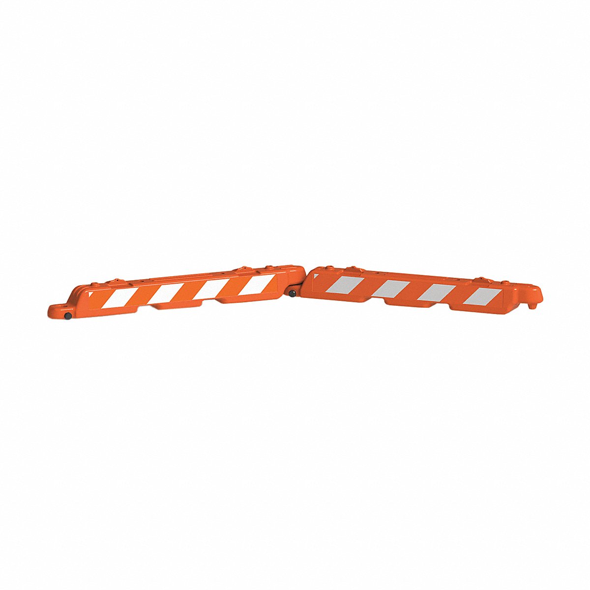 Plasticade Products Div American Lo Airport Barricade, Orange, 10" H, 96" L, 10" (AB96-O-DGLR)
