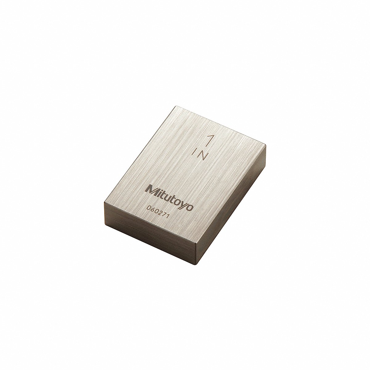 Mitutoyo Gage Block, 3/4 in L, 15/16 in H, Steel, ASME 0 (614217-531)