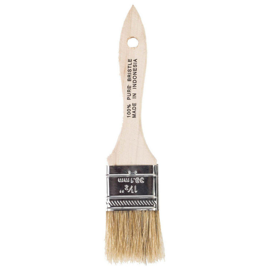 Wooster Brush F5117-1-1/2 Paint Brush: 1-1/2" Wide, Hog, Natural Bristle (Pack of 6)