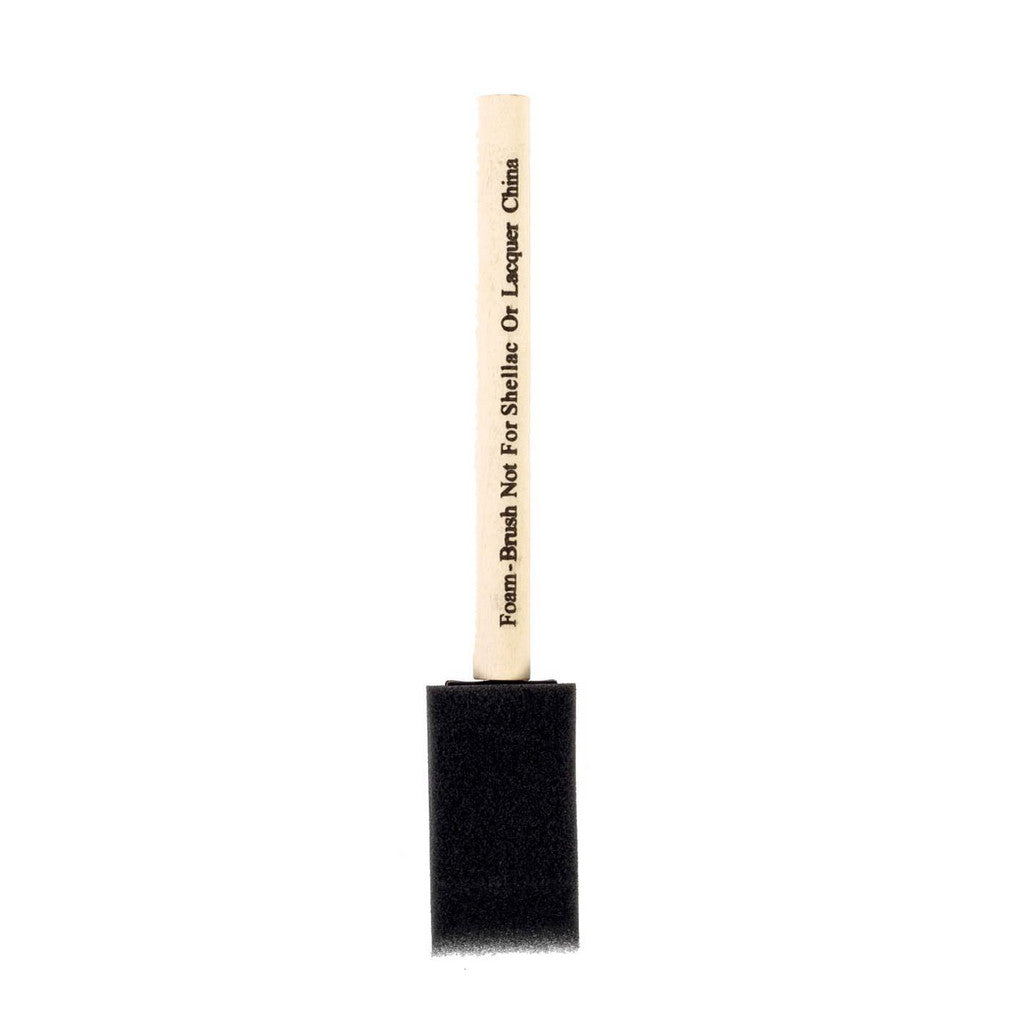Wooster Brush 3102-1 Paint Brush: 1" Wide, Foam, Synthetic Bristle (Pack of 6)