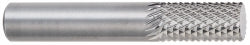 OSG 640-1881 Diamond-Pattern Router Bit: 3/16" Dia, 5/8" LOC, 1/4" Shank Dia, Plain (No) End