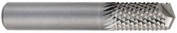 OSG 640-5004 Diamond-Pattern Router Bit: 1/2" Dia, 1" LOC, 1/2" Shank Dia, Drill Point End