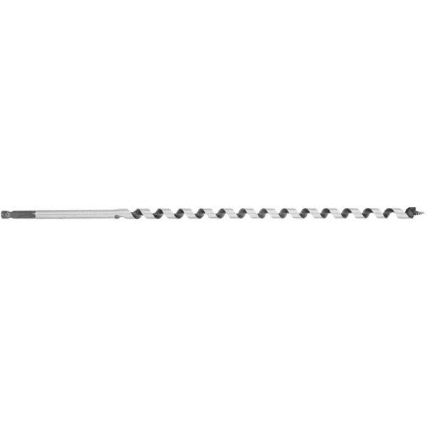 Irwin 3043005 1/2", 3/8" Dia Hex Shank, 17" Overall Length with 15" Twist, Ship Auger Bit