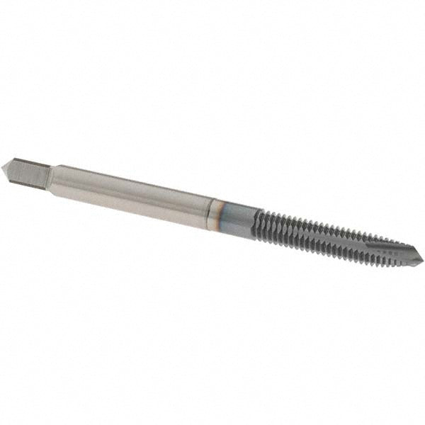 OSG 1115810208 Spiral Point Tap: M4x0.70 Metric Coarse, 3 Flutes, Plug, 6H Class of Fit, High Speed Steel, TiCN Coated