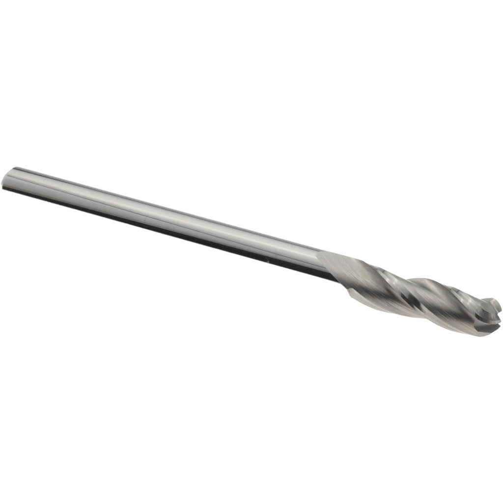 OSG 403-1181-BN Ball End Mill: 3.00 mm Dia, 10.00 mm LOC, 3 Flute, Solid Carbide