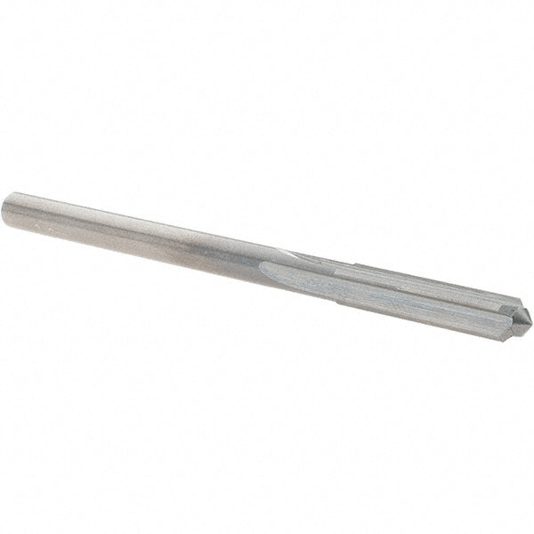 OSG 300-1535 Chucking Reamer: 3.90 mm Dia, 64.00 mm OAL, 19.00 mm Flute Length, Straight Flute, Straight-Cylindrical Shank, Solid Carbide