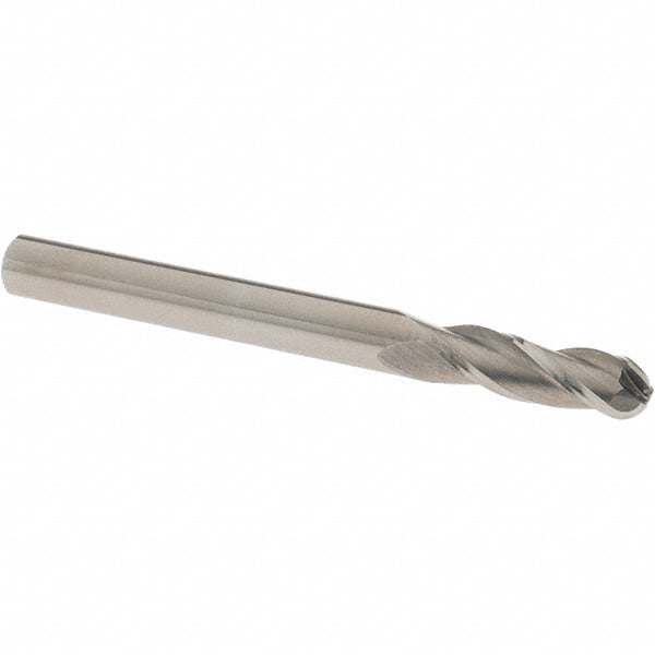 OSG 403-2362-BN Ball End Mill: 6.00 mm Dia, 19.00 mm LOC, 3 Flute, Solid Carbide