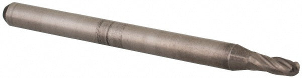 OSG 414-0787-BN Ball End Mill: 2.00 mm Dia, 4.00 mm LOC, 4 Flute, Solid Carbide