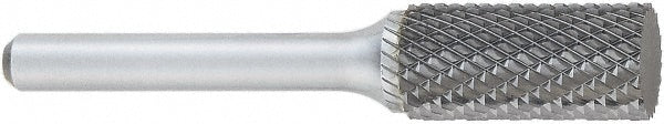 OSG 861-5000 Abrasive Bur: SA-5L6, 1/2" Cut Dia, Cylinder, Double Cut