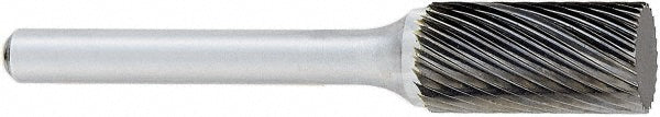 OSG 901-3750 Abrasive Bur: SA-3, 3/8" Cut Dia, Cylinder, Single Cut