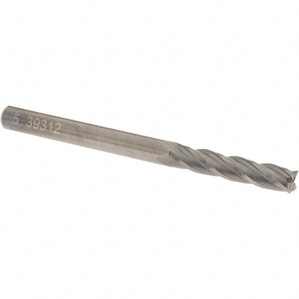 OSG 464-1968 Square End Mill: 5.00 mm Dia, 25.00 mm LOC