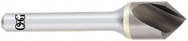 OSG 700-7501 Countersink: 3/4" Head Dia, 82.00 deg Included Angle, 1 Flute, Solid Carbide, Right Hand Cut