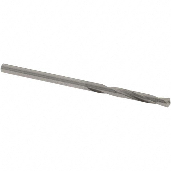 OSG 215-0945 Jobber Length Drill Bit: 2.40 mm (0.0945) Dia, 135 deg, Solid Carbide