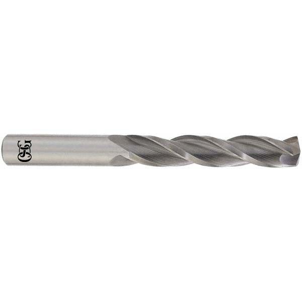 OSG 233-2500 Jobber Length Drill Bit: 1/4" (0.2500) Dia, 150 deg, Solid Carbide