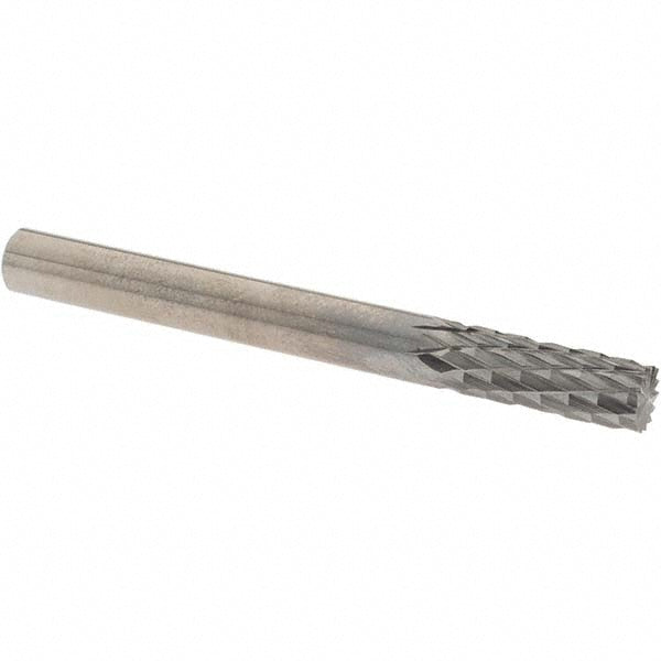 OSG 415-2500 Diamond-Pattern Router Bit: 1/4" Dia, 3/4" LOC, 1/4" Shank Dia, End Mill End