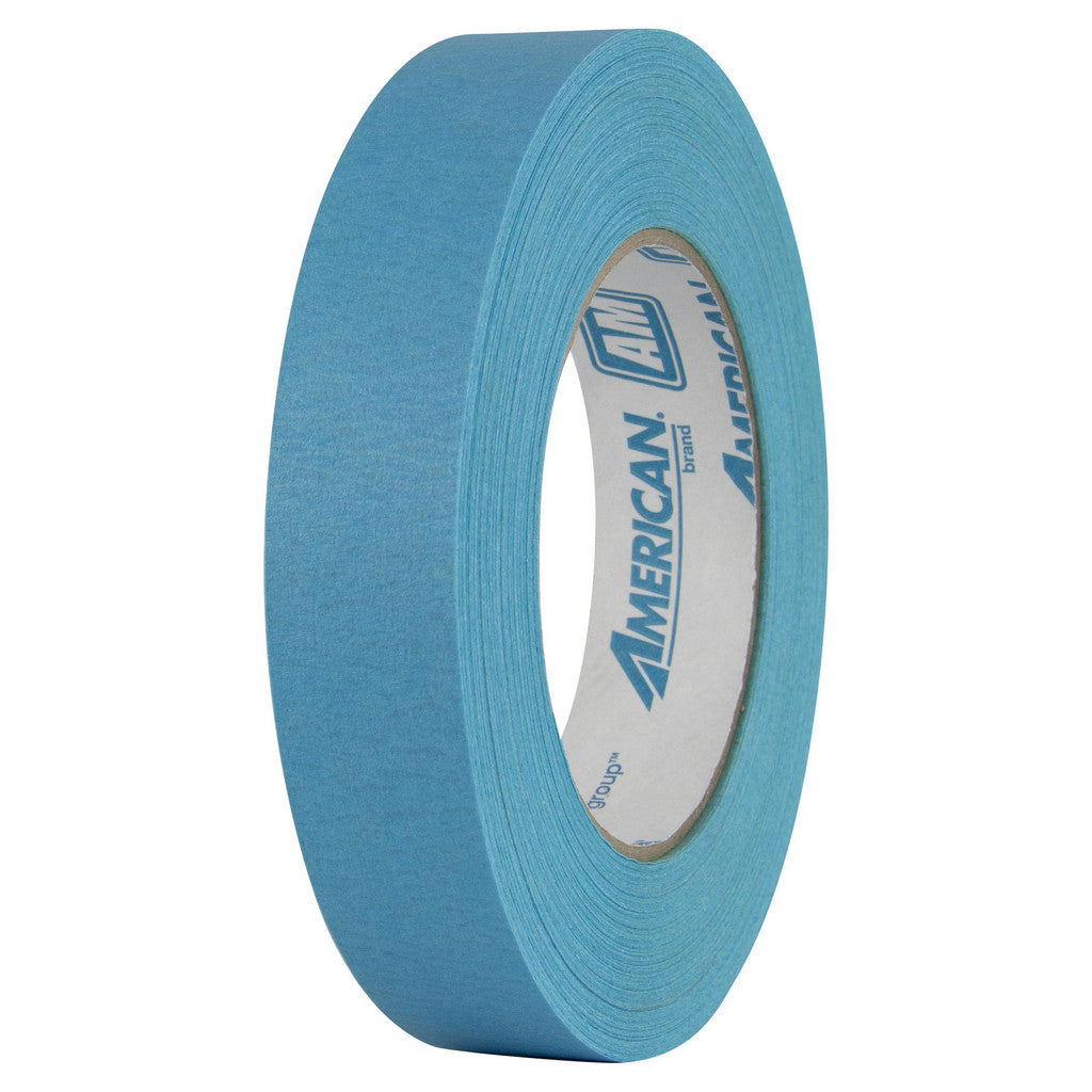 Intertape AM2455 Masking Tape: 24.00 mm Wide, 60 yd Long, 6.6 mil Thick, Aqua (Pack of 12)