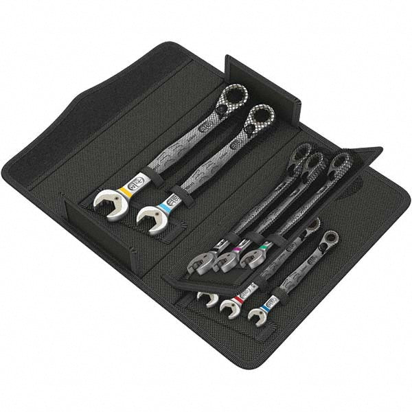 Wera 5020093001 Combination Wrench Set: 8 Pc, 5/16 to 3/4" Wrench, Inch