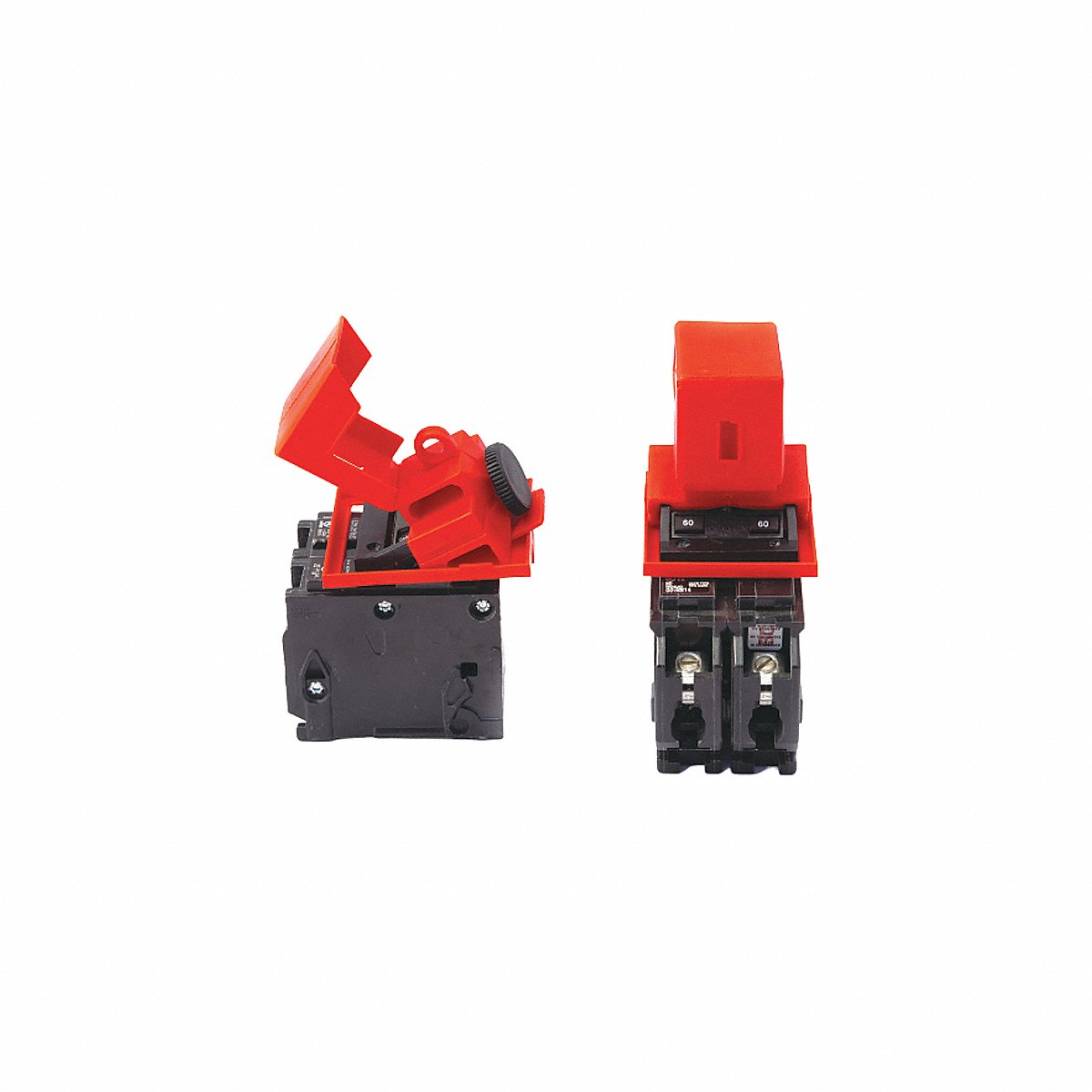 Skilcraft Clamp-On Breaker Lockout With Cleat, Pk6 (5340-00-NIB-0393)