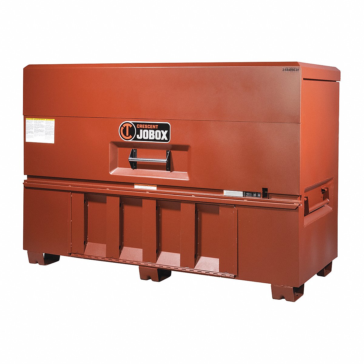 Crescent Jobox Piano-Style Box, Brown, 31X51X74 In, 1Pk, 74 IN (2-684990-01)