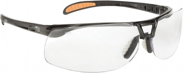 Uvex S4200HS Safety Glasses: Scratch-Resistant, Polycarbonate, Clear Lenses, Frameless