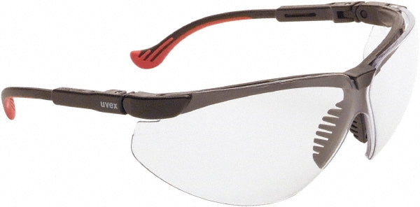 Uvex S3300HS Safety Glasses: Anti-Fog & Scratch-Resistant, Polycarbonate, Clear Lenses, Half-Framed