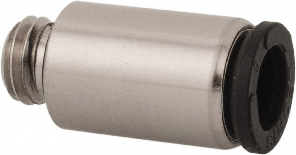 Legris 3181 06 19 Push-to-Connect Connector: M5x0.8, 6 mm Tube OD