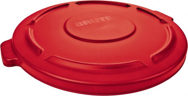 Rubbermaid FG263100RED Trash Can & Recycling Container Lid: Round, For 32 gal Trash Can