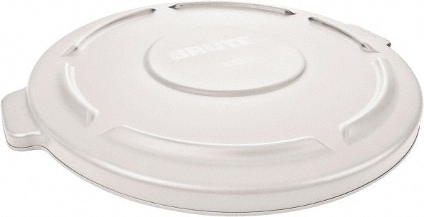 Rubbermaid FG263100WHT Trash Can & Recycling Container Lid: Round, For 32 gal Trash Can
