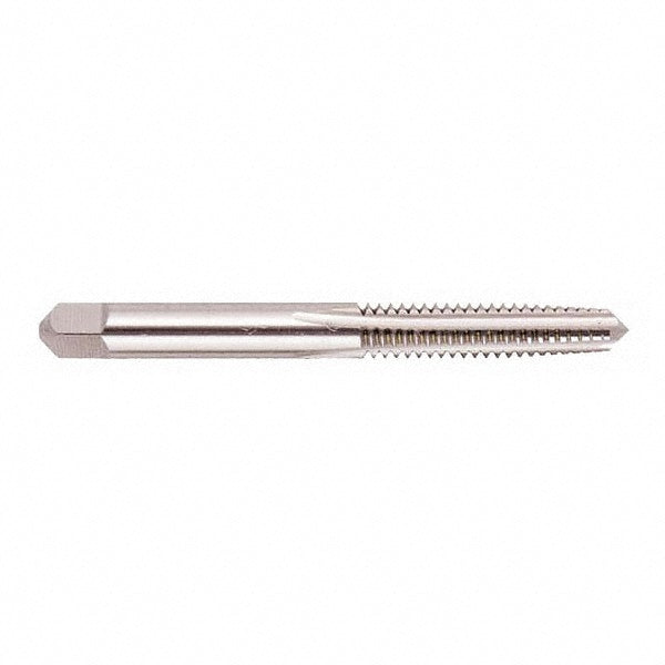 Regal Cutting Tools 020380AS Straight Flute Tap: M18x1 Metric Fine, 4 Flute, Plug Chamfer, High-Speed Steel, Bright/Uncoated Finish