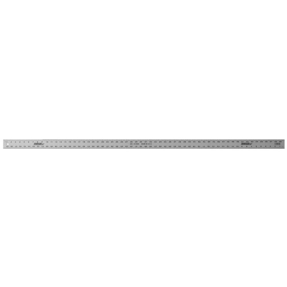 Johnson Level & Tool J60 Steel Rule: 60" OAL, English Graduation
