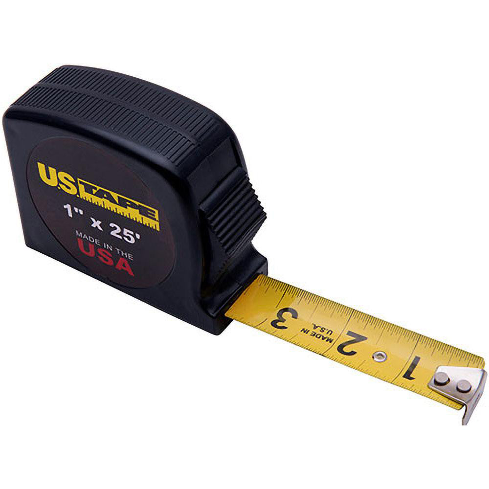 US Tape 56909 Tape Measure: 16' Long, 3/4" Width, Yellow Blade