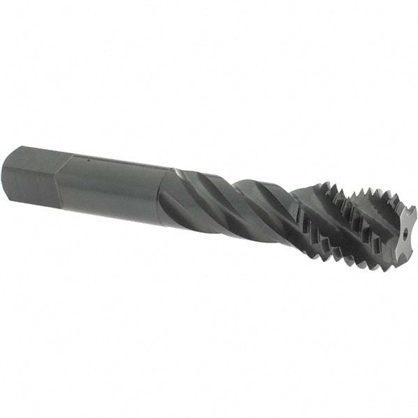 OSG 139601 Spiral Flute Tap: 3/4-10 UNC, 4 Flutes, Bottoming, Vanadium High Speed Steel, Oxide Coated