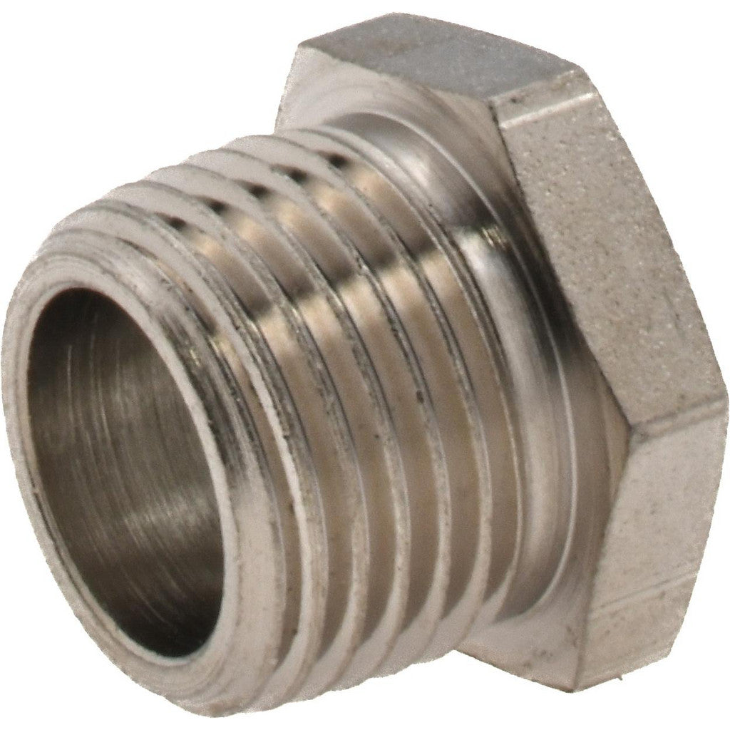 LDI Industries LSP51-04 9/16" Sight Diam, 1/2" Thread, 0.78" OAL, High Pressure Fused Pipe Thread, Open View Sight Glass & Flow Sight