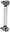 LDI Industries G613-12-A-1 1/2-20 Thread, 10-9/32 Inch Sight Length, 125 Max psi, Closed Circuit Liquid Level Rigid Plastic Sight Gauge