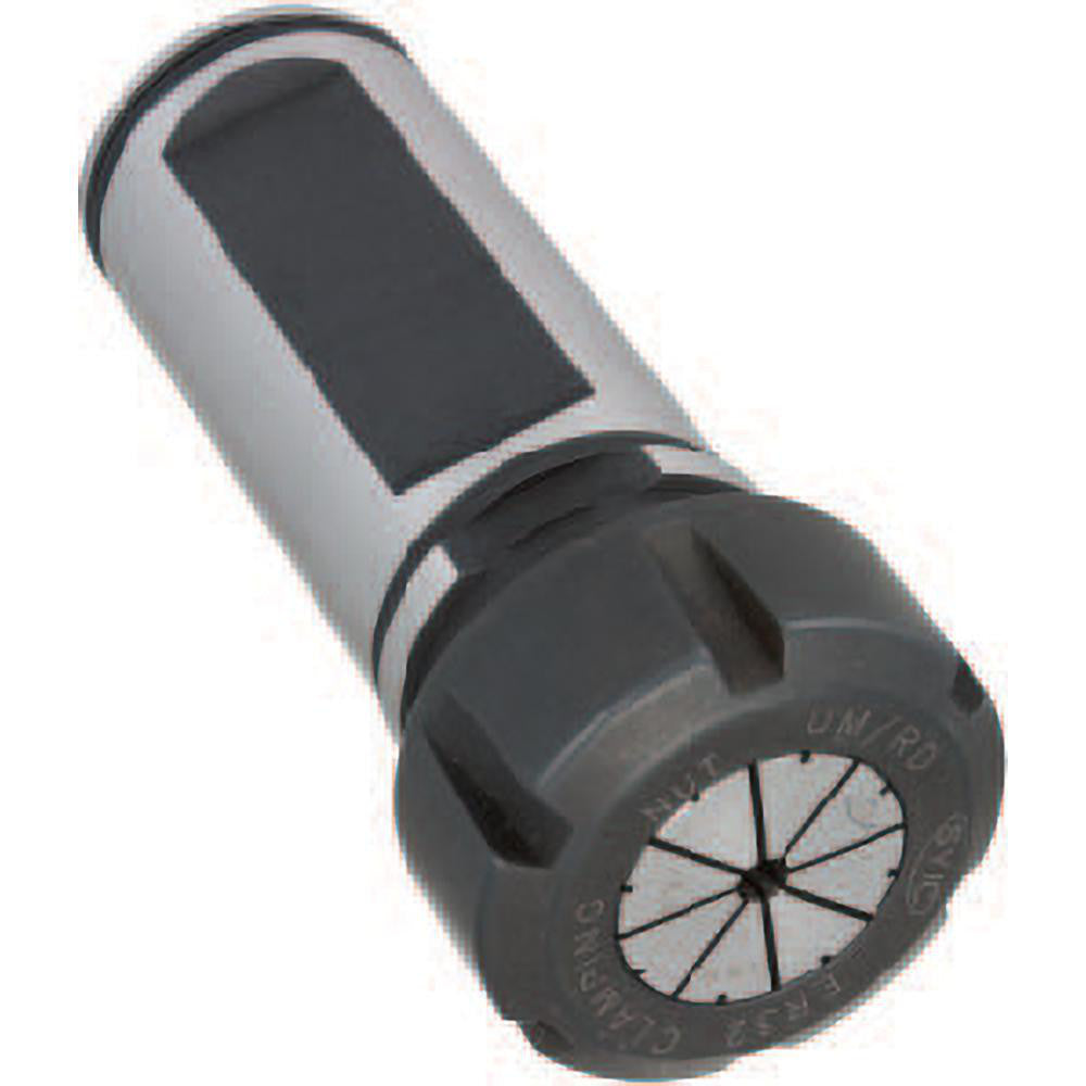 Techniks 4784 Collet Chuck: 0.0860 to 0.8270" Capacity, ER32 Collet, 1.2500" Shank Dia, Straight Shank