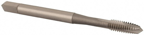 OSG 2812800 Spiral Point Tap: #8-32 UNC, 3 Flutes, Plug Chamfer, 2B Class of Fit, HSS-E Vanadium, Bright/Uncoated Coated