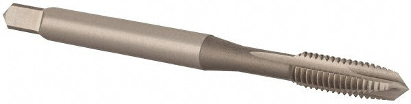 OSG 2813800 Spiral Point Tap: #10-32 UNF, 3 Flutes, Plug Chamfer, 2B Class of Fit, HSS-E Vanadium, Bright/Uncoated Coated